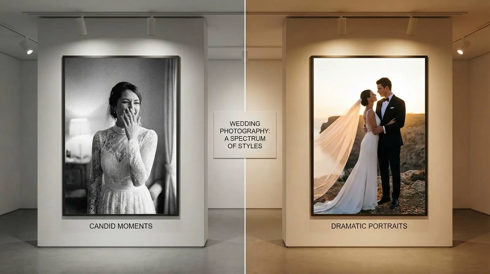 What a budget wedding photography package includes