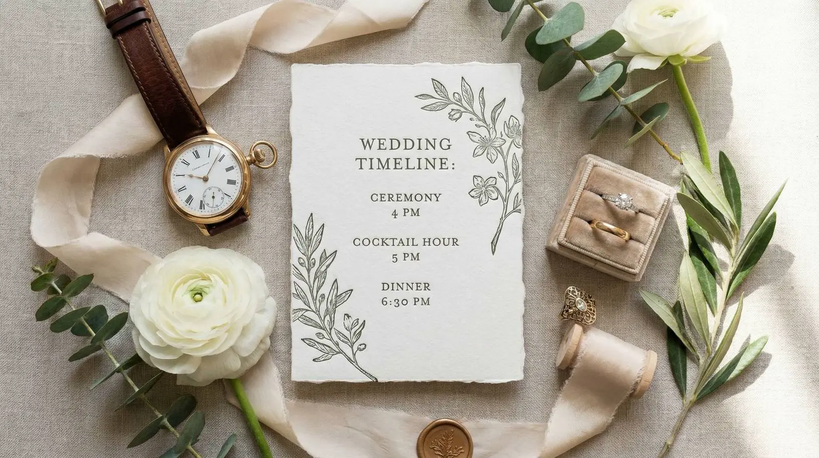 How many hours of wedding photography do you need?