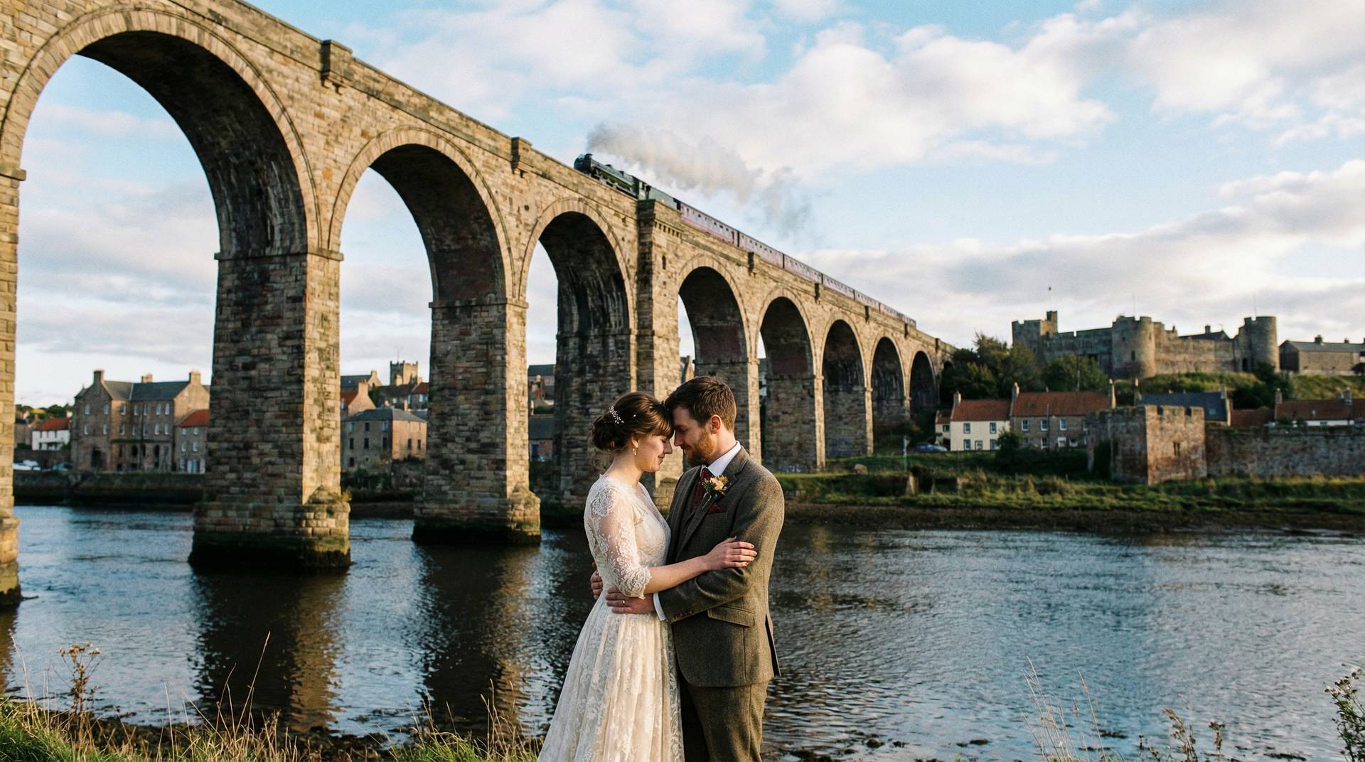 Wedding photography in Berwick-upon-Tweed