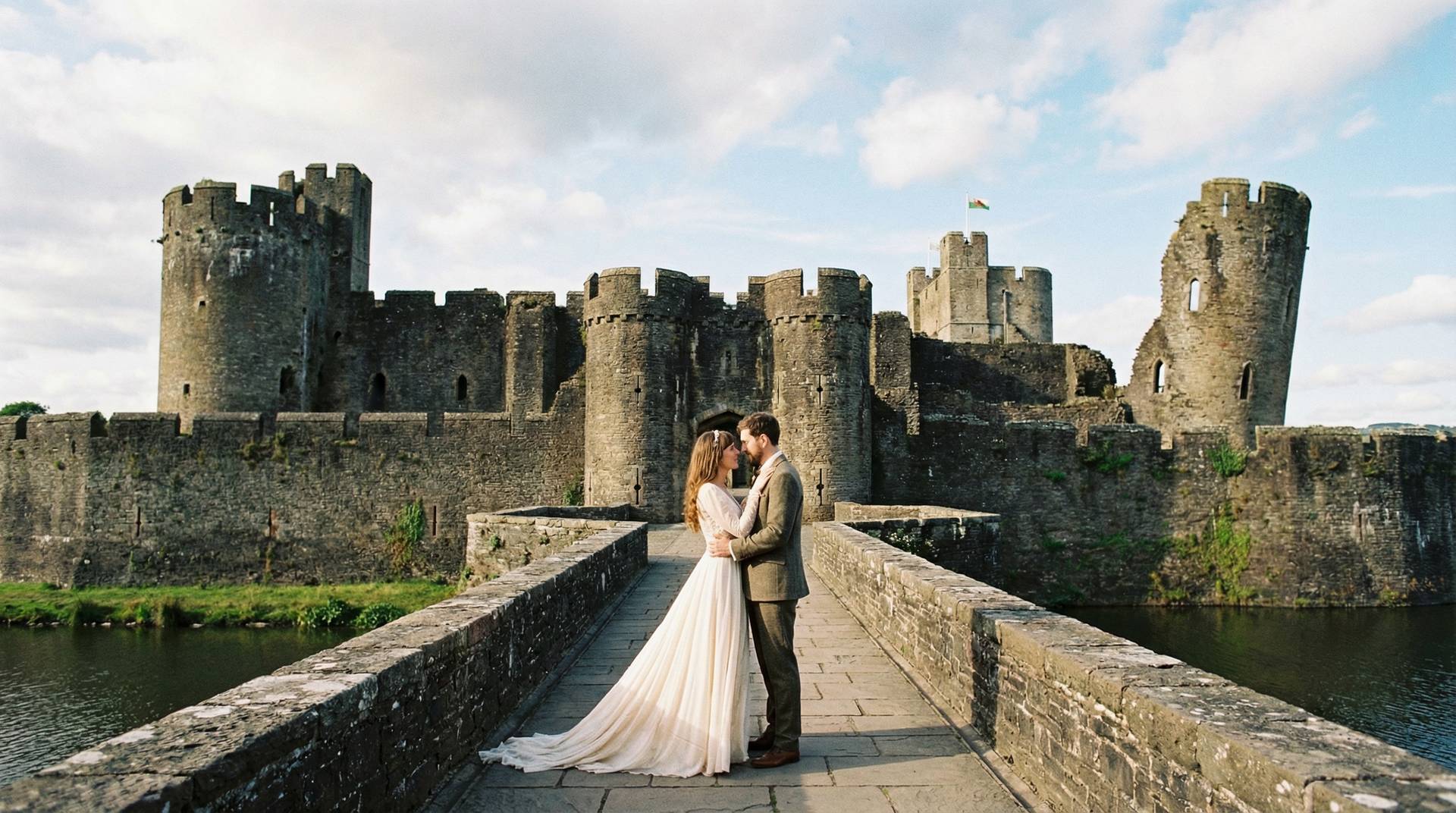 Wedding photography in Caerphilly