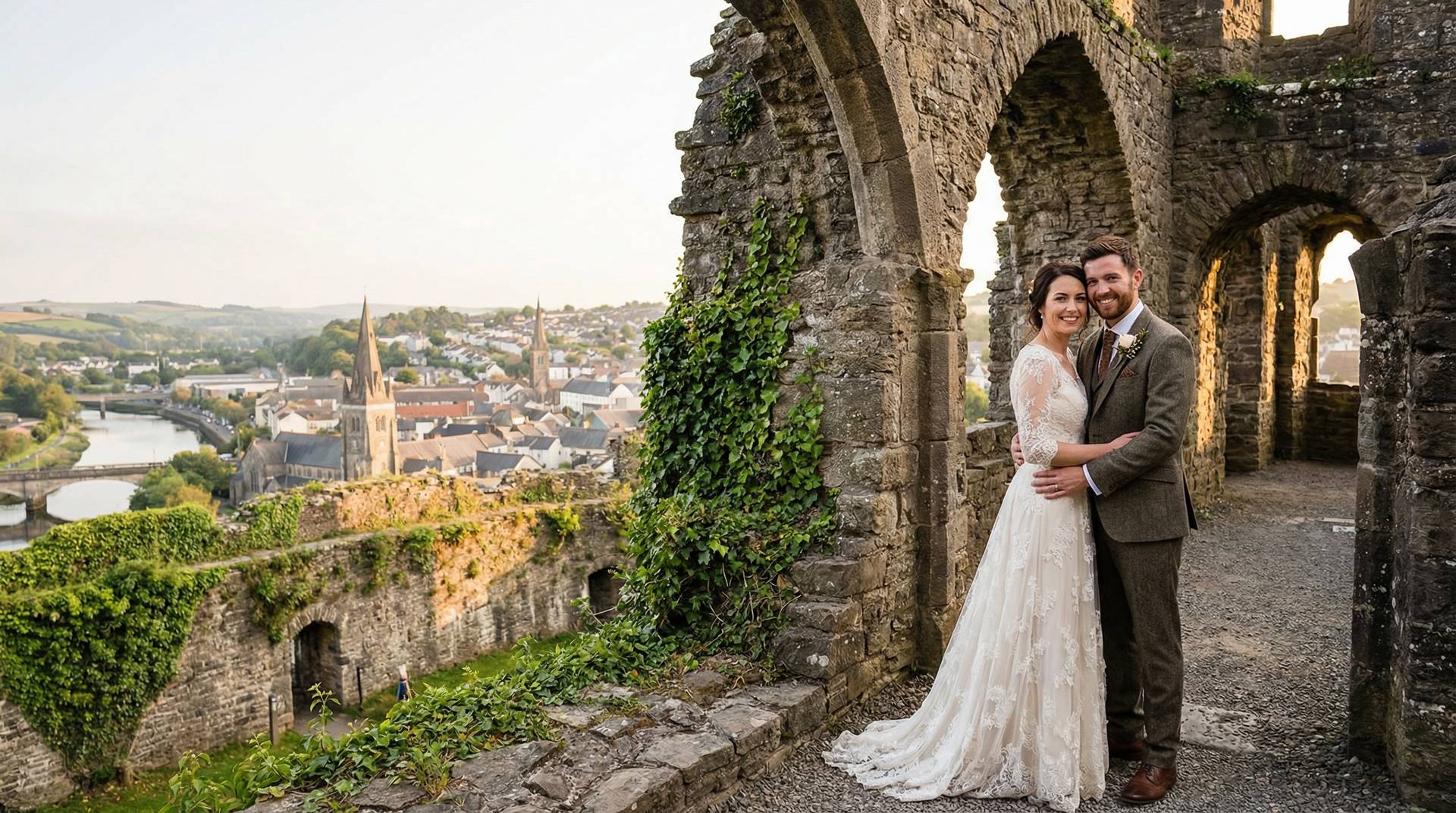 Wedding photography in Carmarthenshire