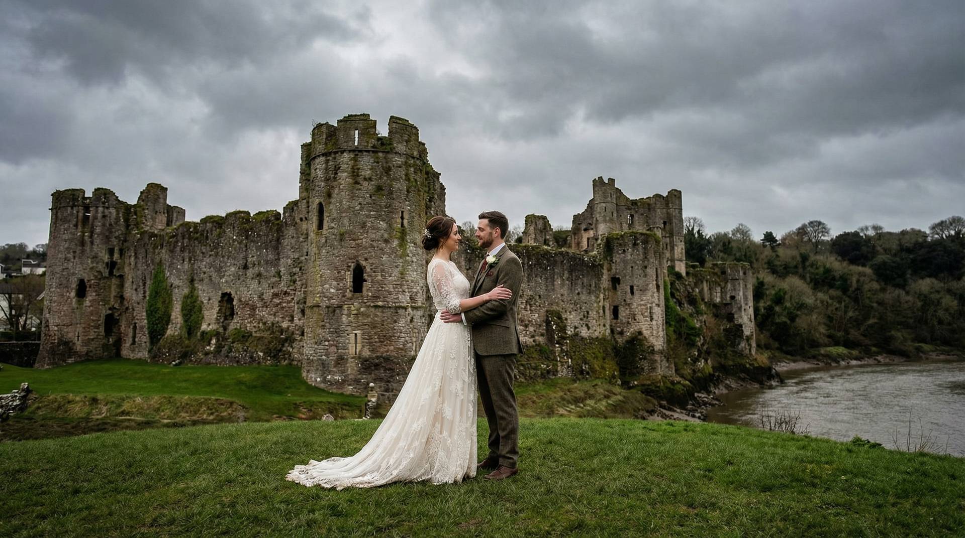 Wedding photography in Chepstow