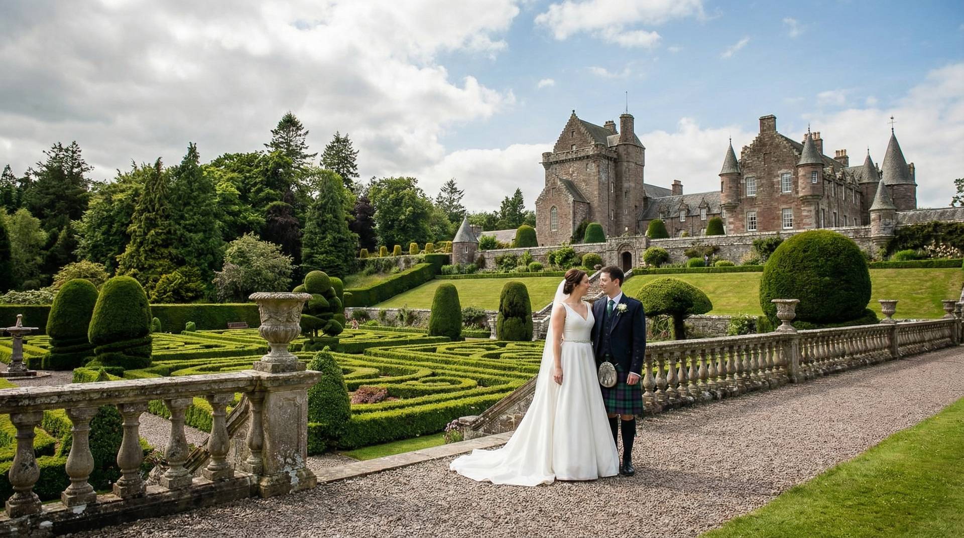 Wedding photography in Crieff