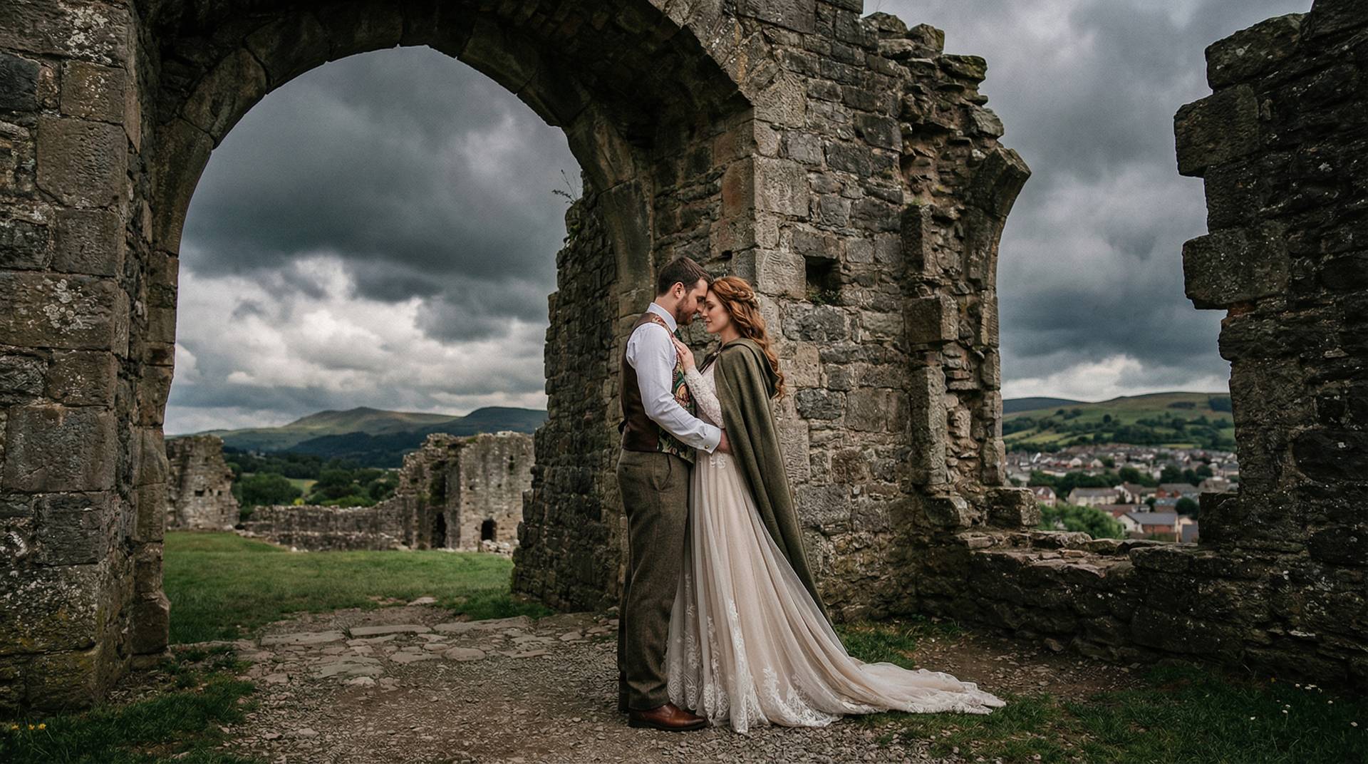 Wedding photography in Denbigh