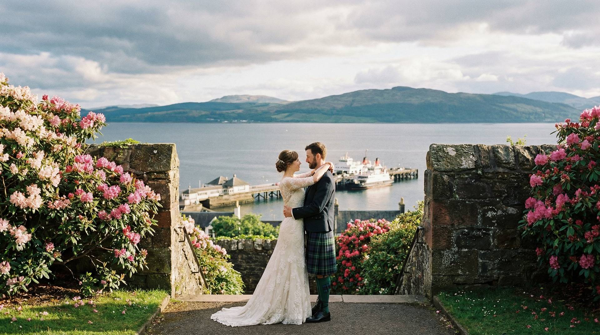 Wedding photography in Dunoon