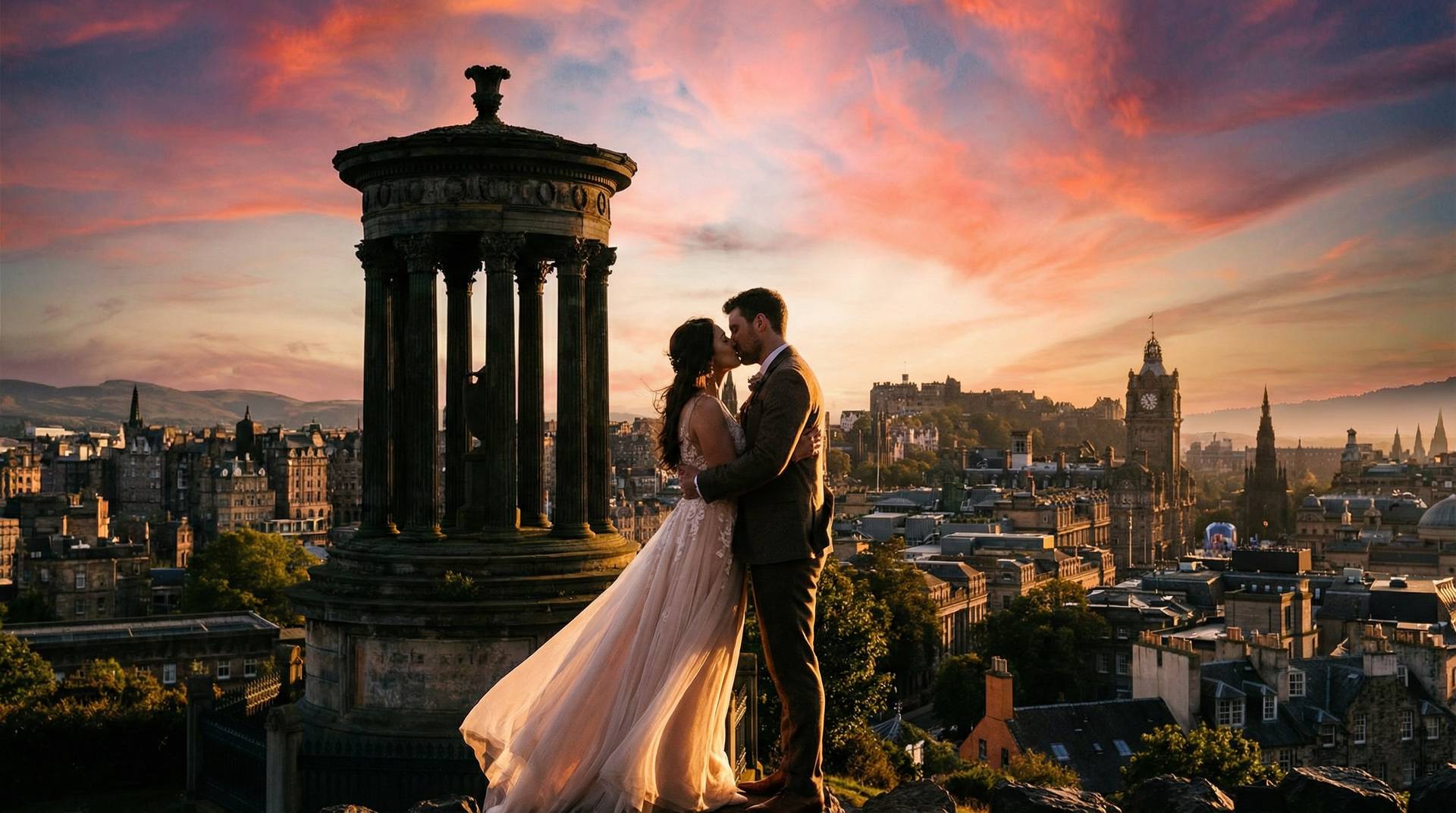 Wedding photography in City of Edinburgh