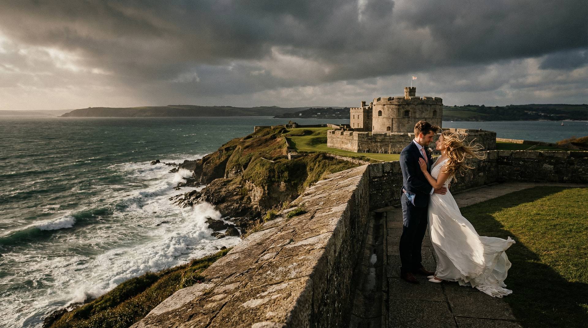 Wedding photography in Falmouth