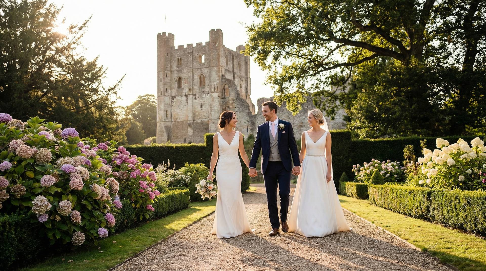 Wedding photography in Farnham