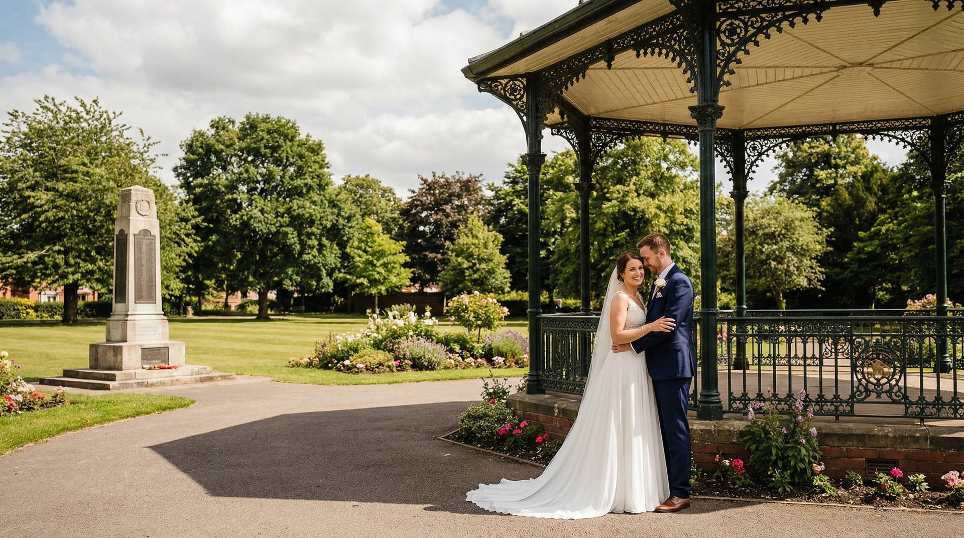 Wedding photography in Hinckley