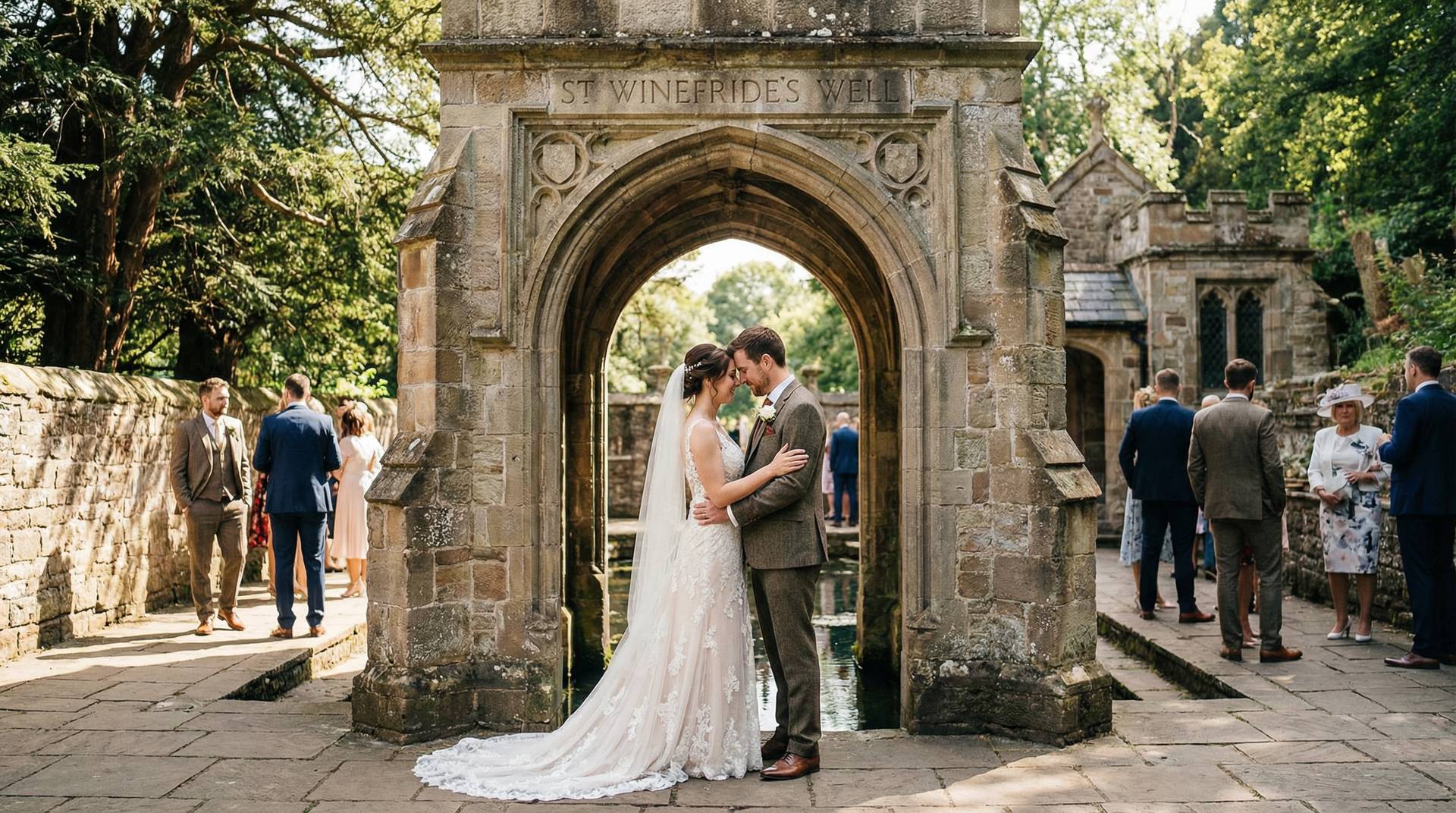 Wedding photography in Holywell