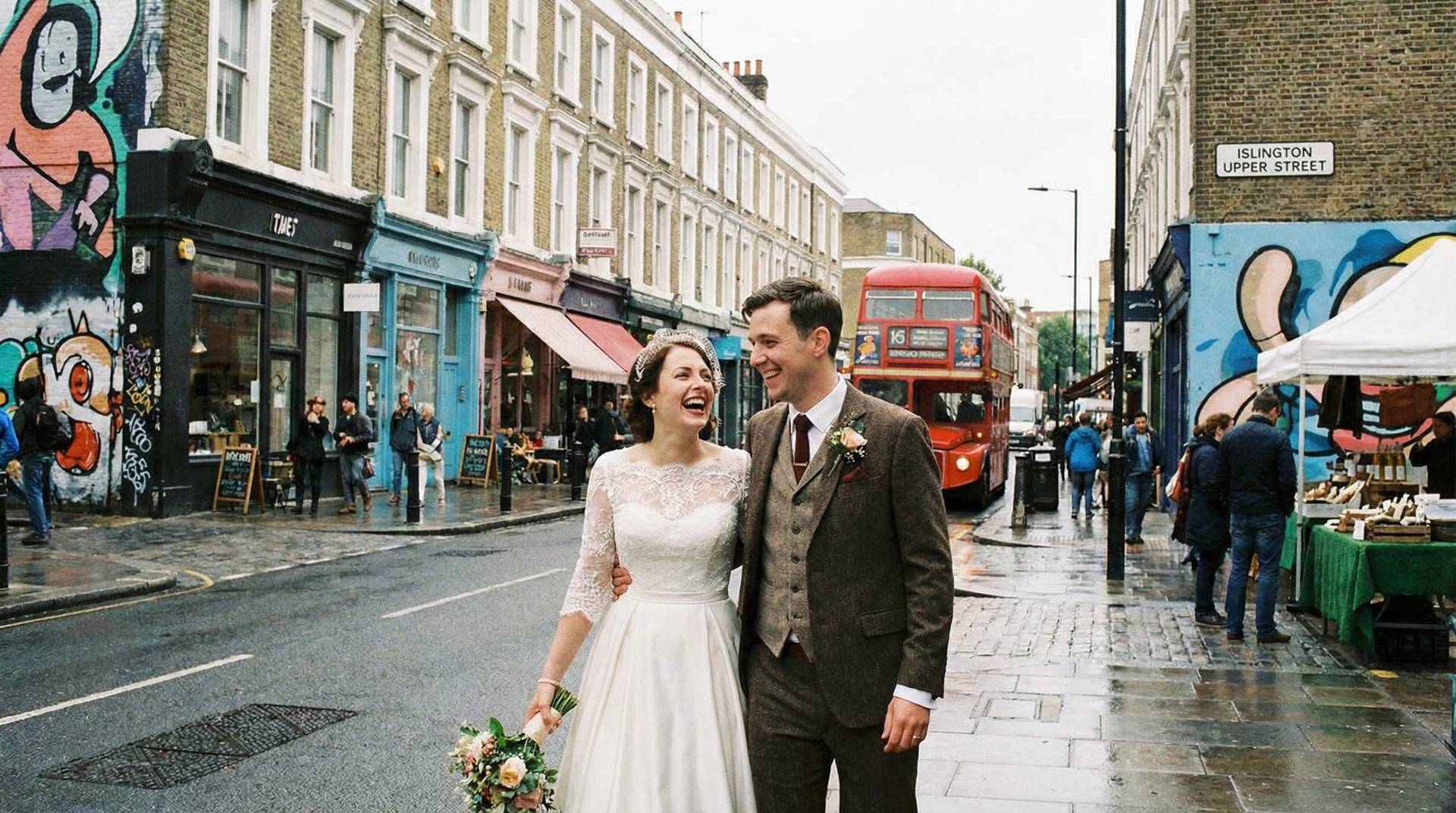 Wedding photography in Islington