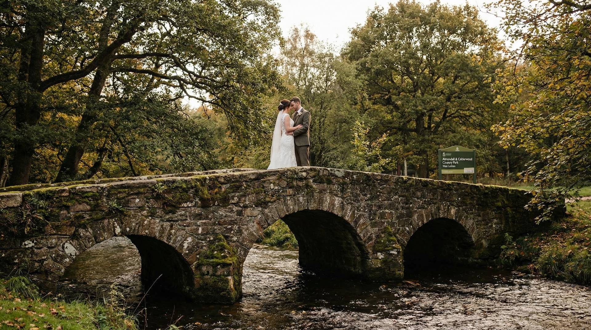 Wedding photography in West Lothian