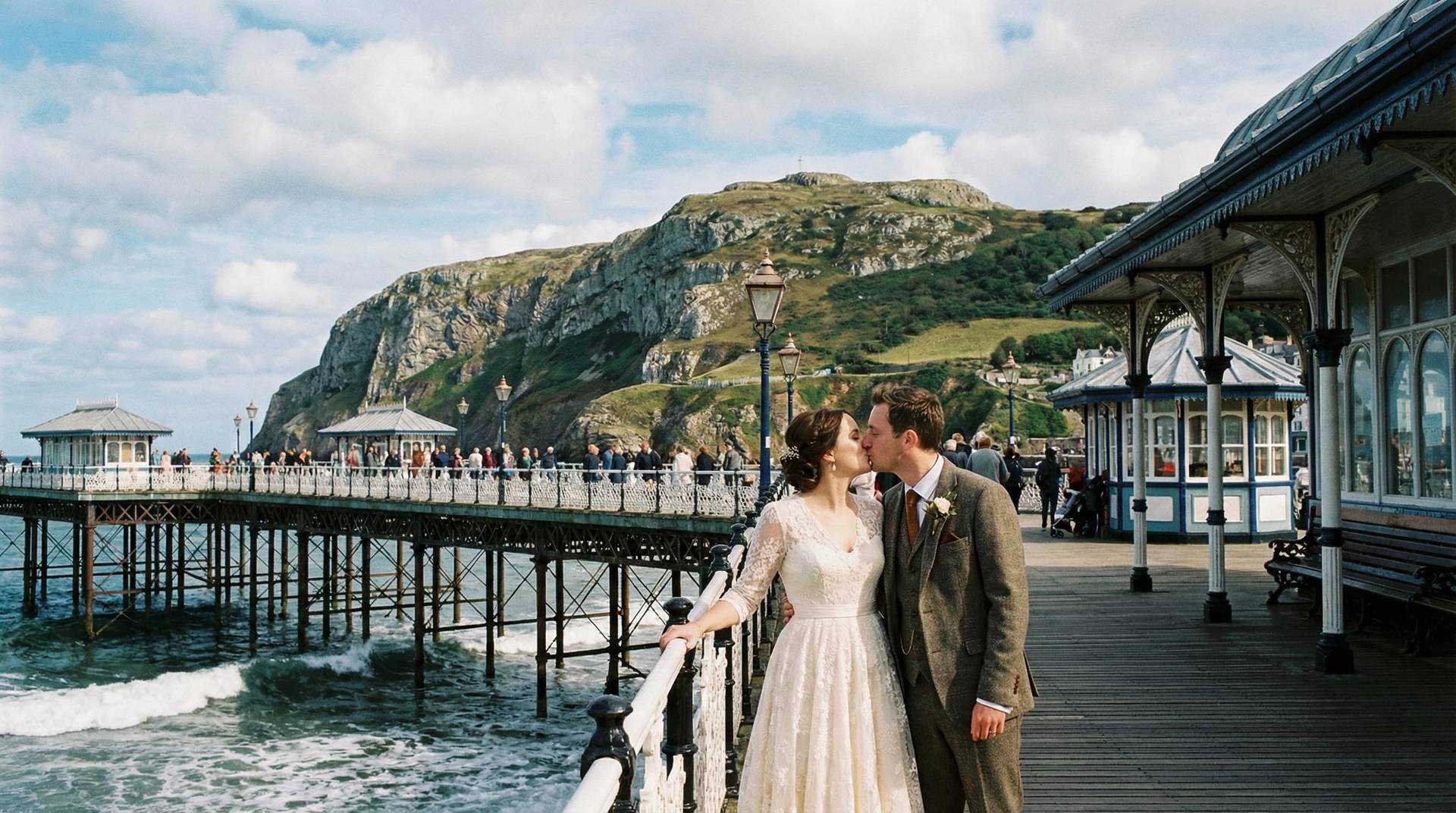 Wedding photography in Llandudno