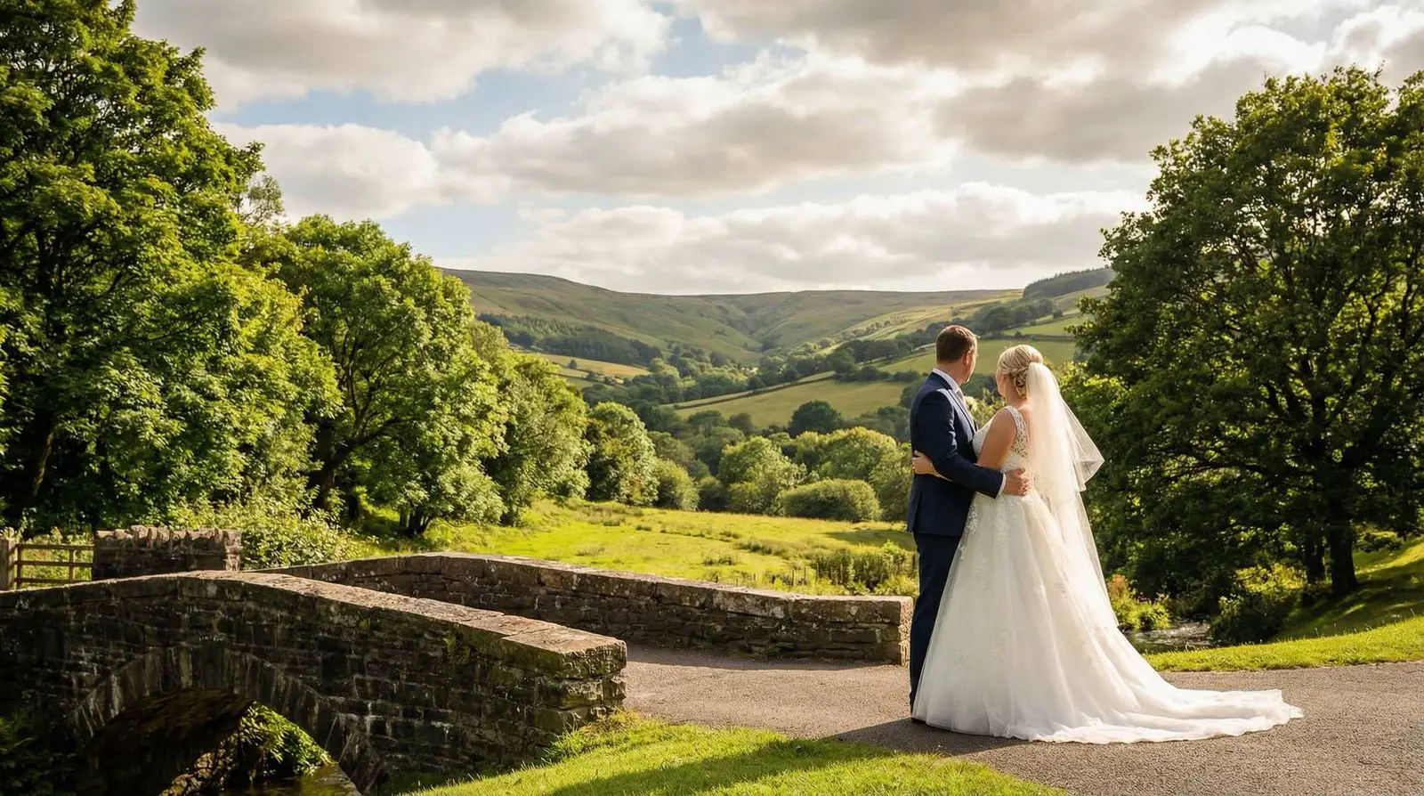 Example image: a couple, Maesteg