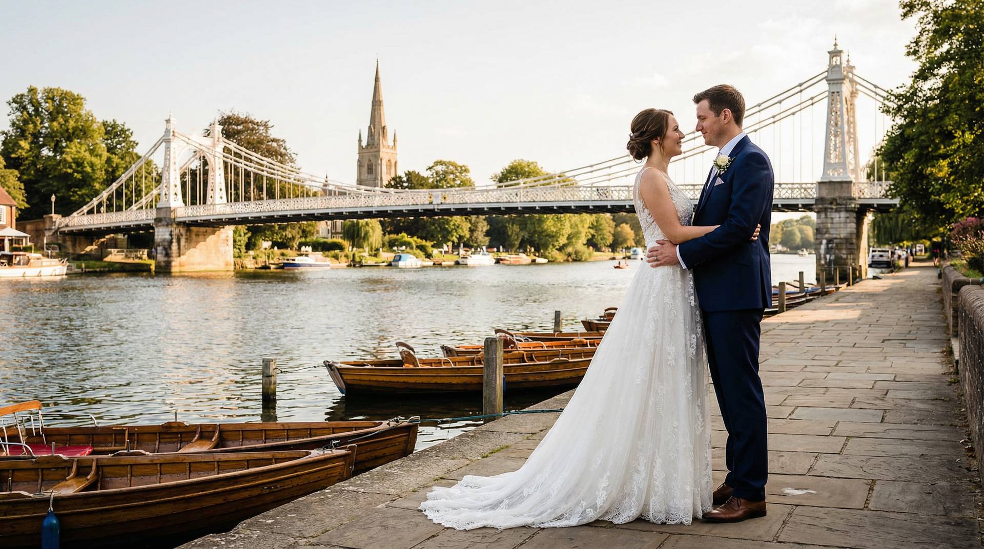 Wedding photography in Marlow