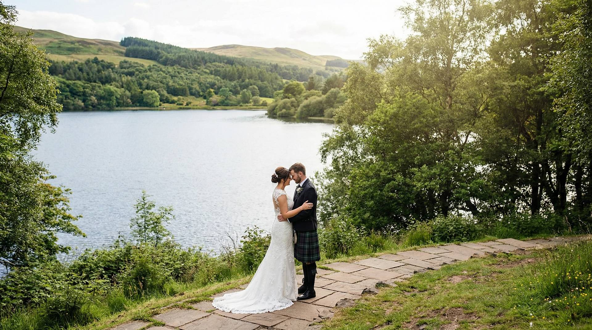 Wedding photography in North Lanarkshire