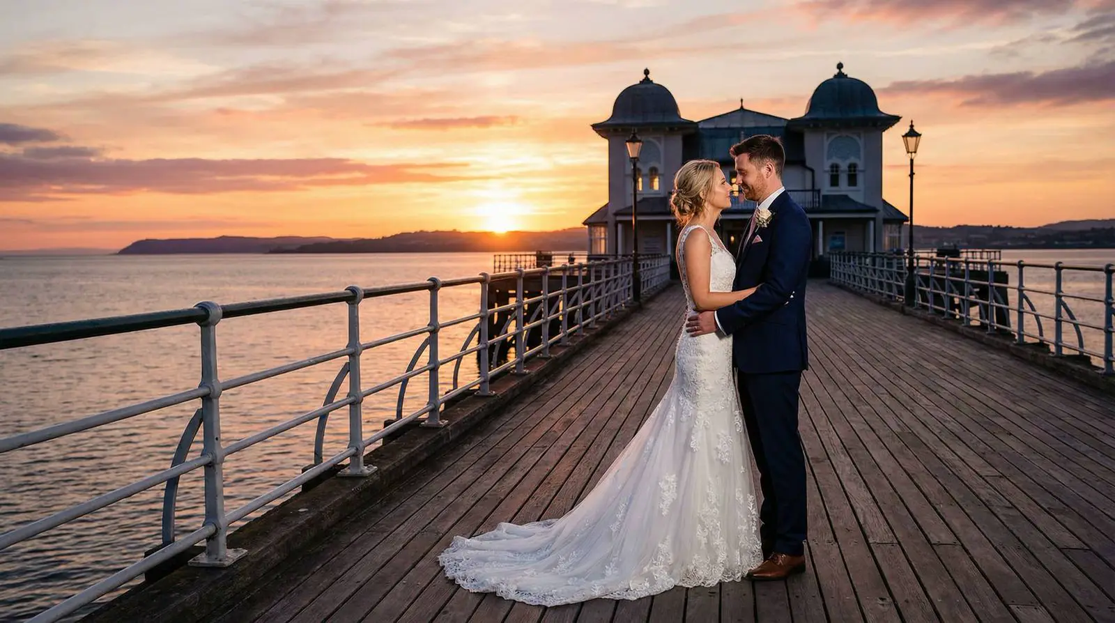 Example image: a couple, Penarth