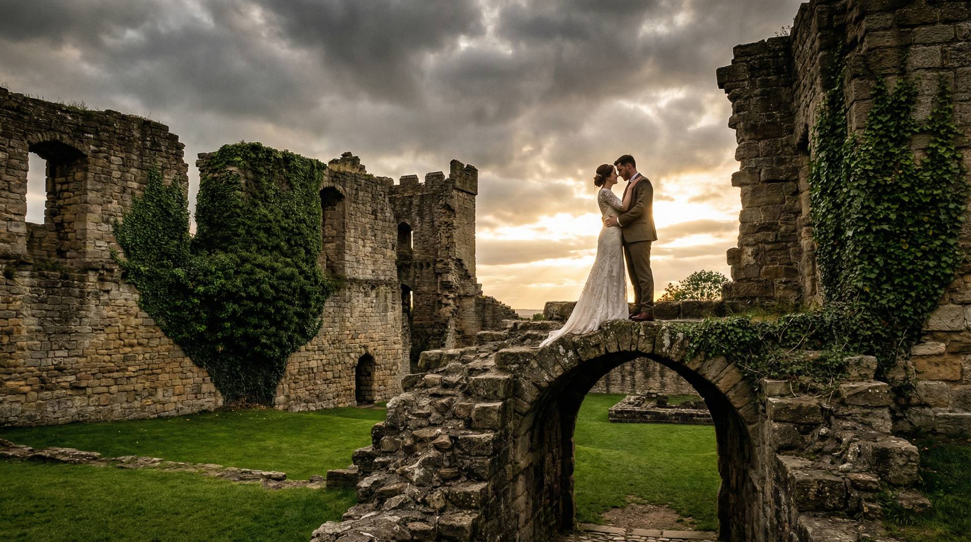 Wedding photography in Pontefract