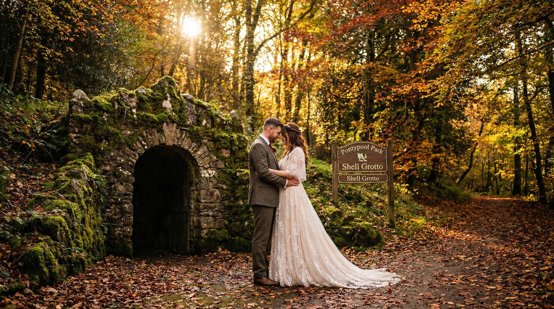 Wedding photography in Pontypool