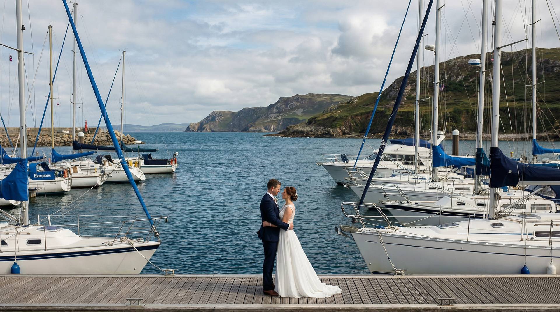 Wedding photography in Pwllheli