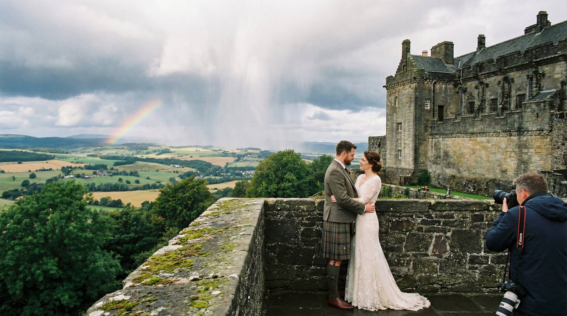 Wedding photography in Stirling