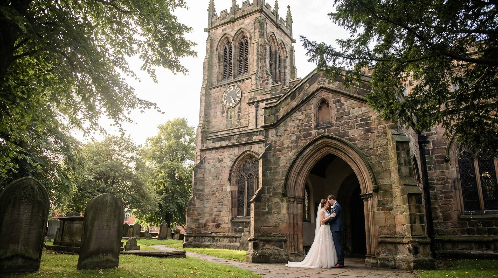 Wedding photography in Staffordshire