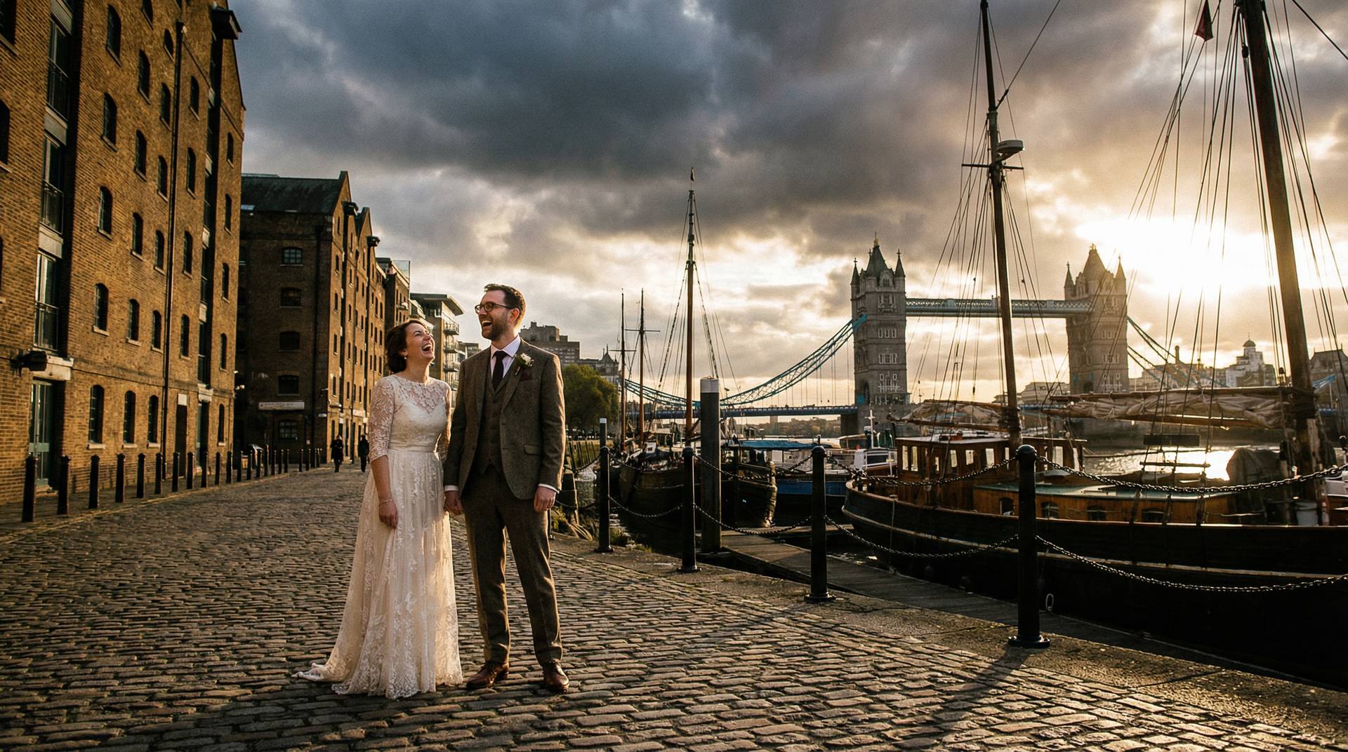 Wedding photography in Tower Hamlets