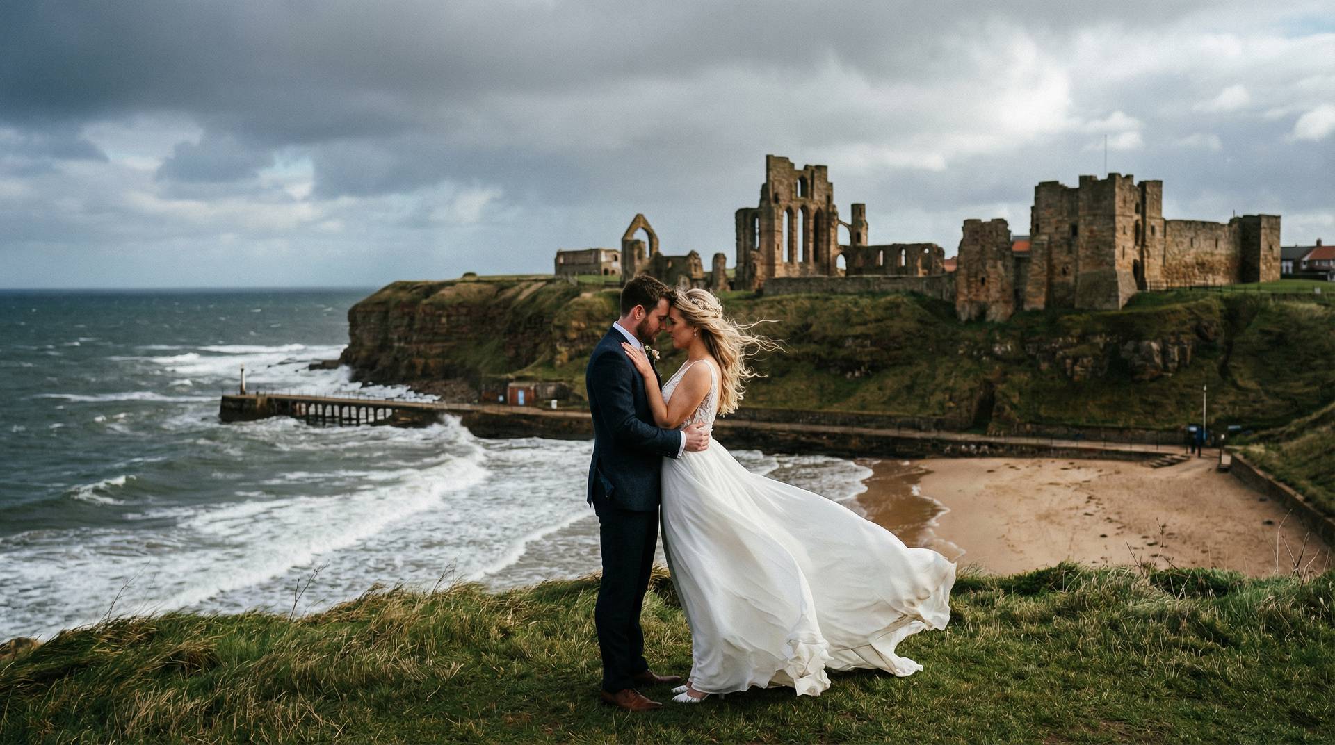 Wedding photography in Tynemouth