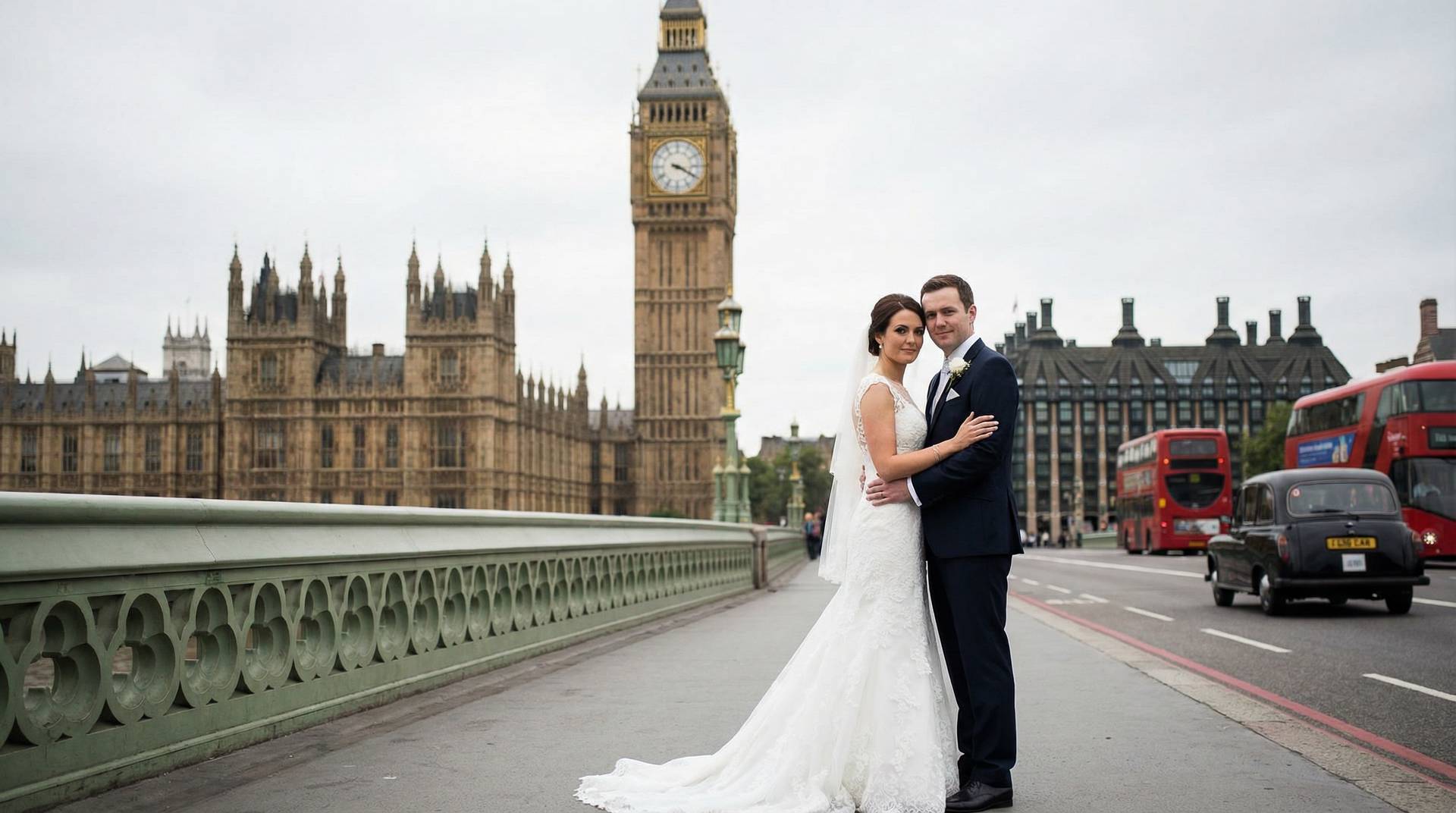 Wedding photography in Westminster