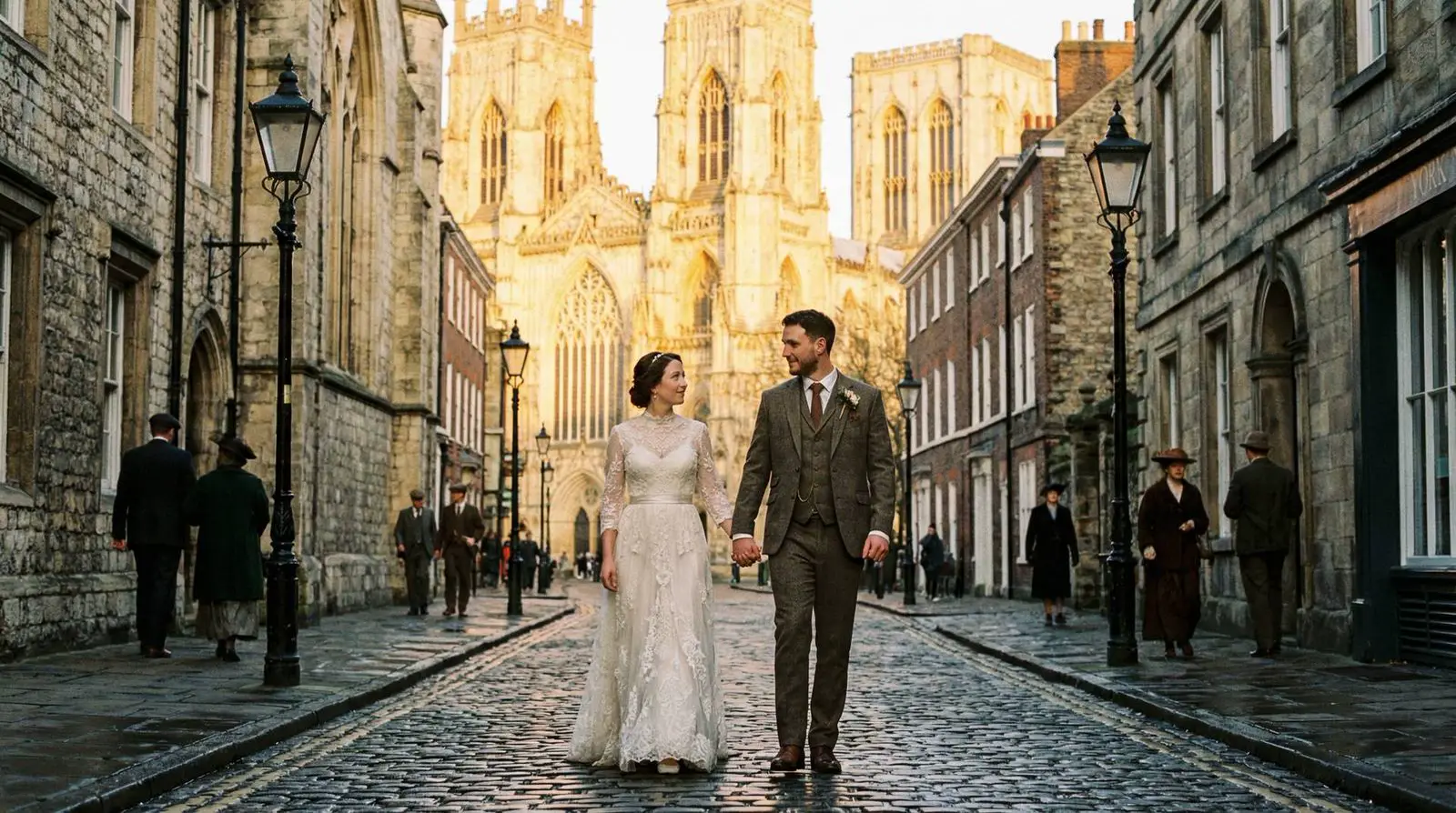 Example image: a couple, North Yorkshire