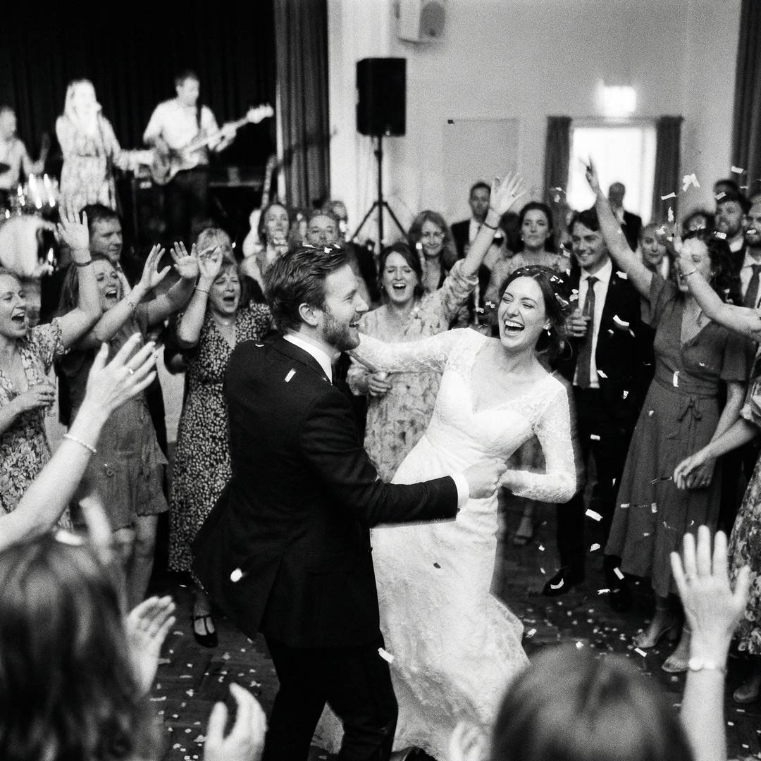 Spontaneous dance floor action