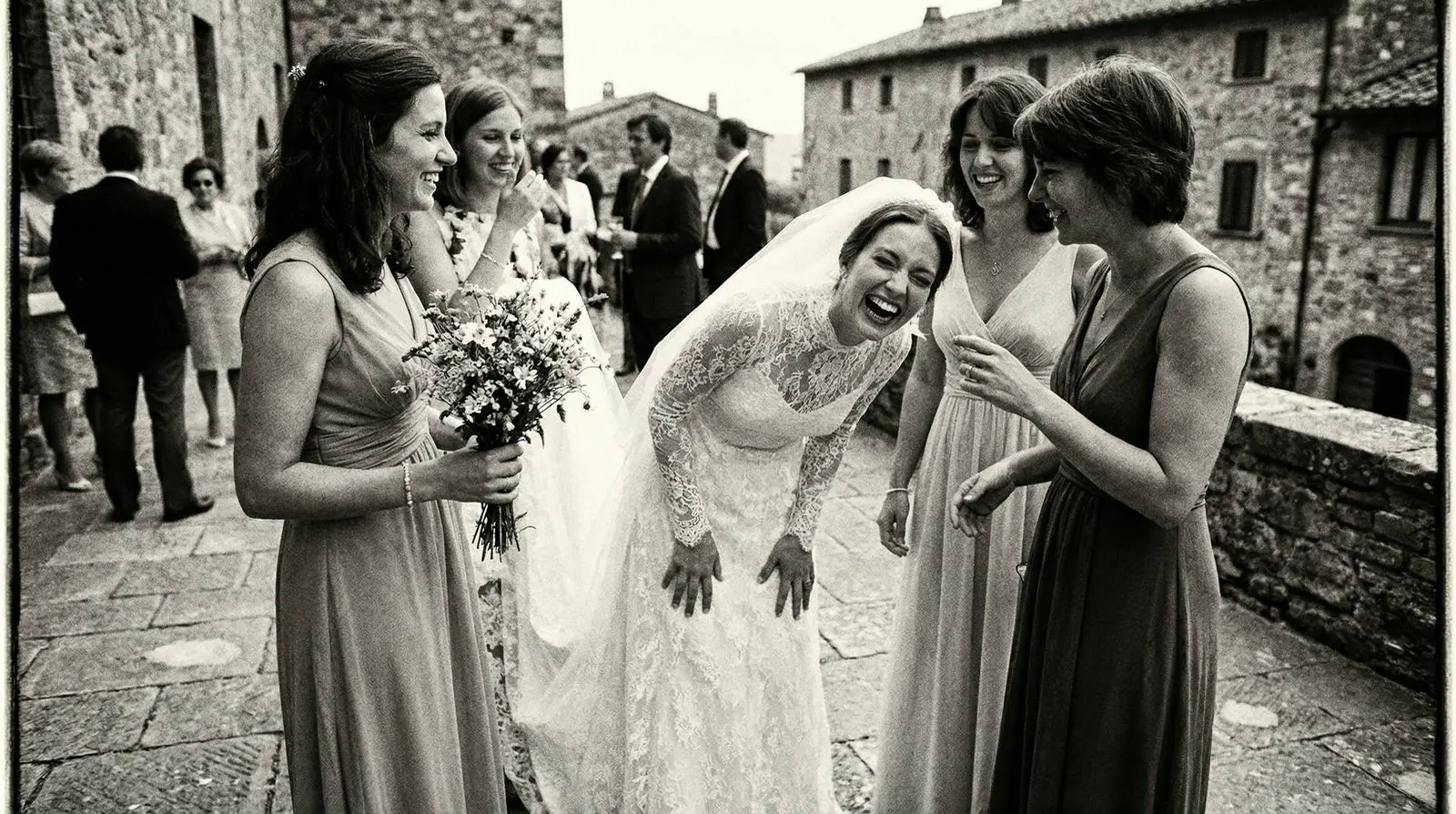 Example image: Documentary wedding photography