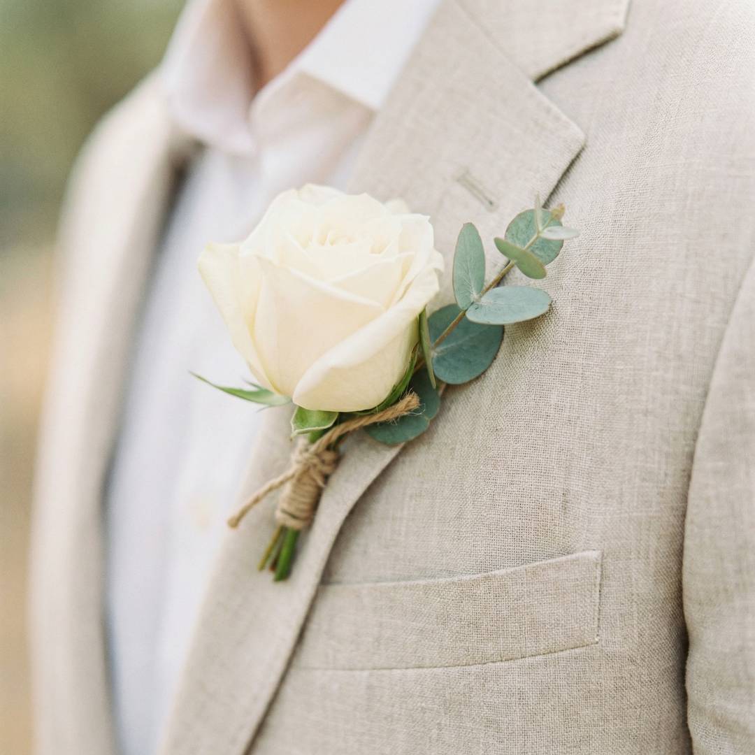 Soft focus bridal portrait