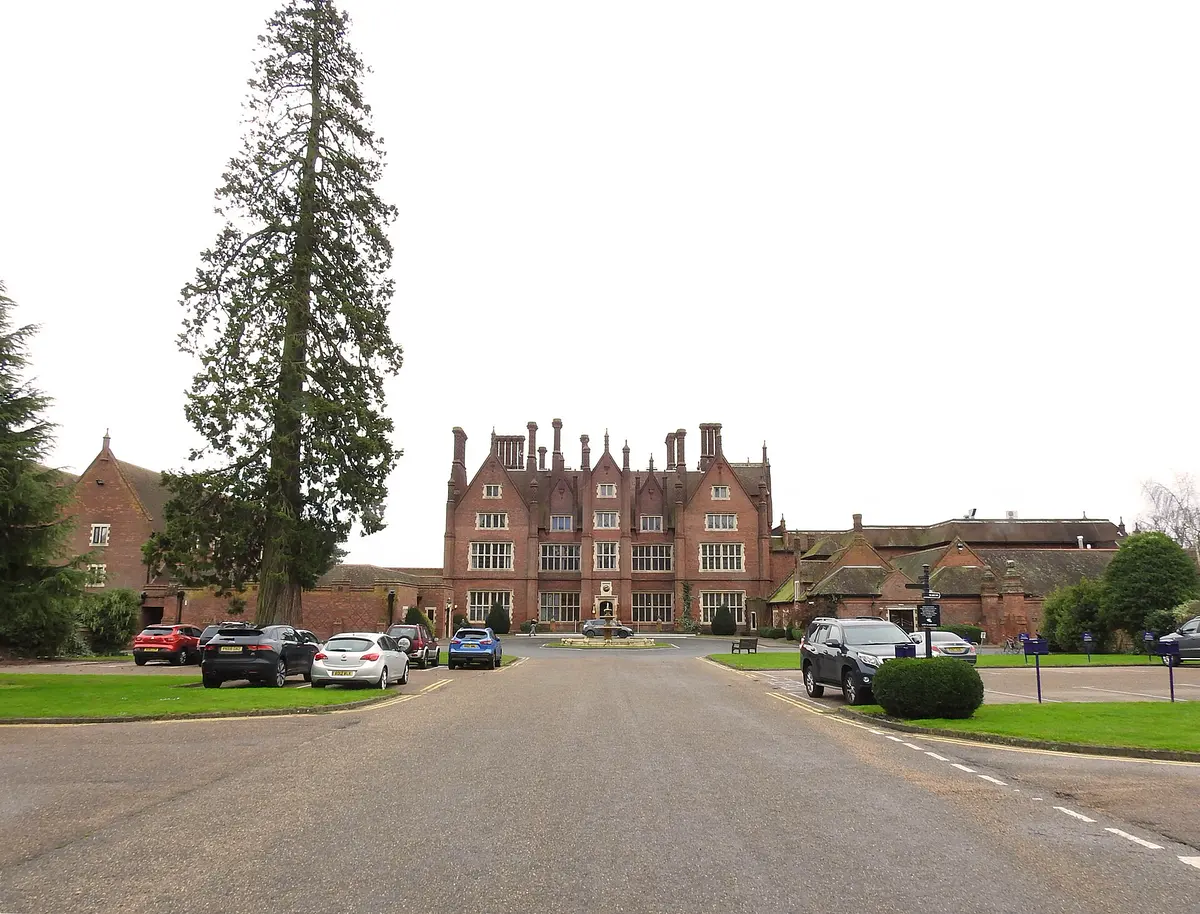 Dunston Hall near Chesterfield