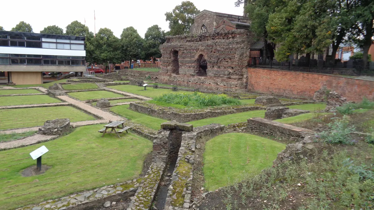 The Jewry Wall in Leicester