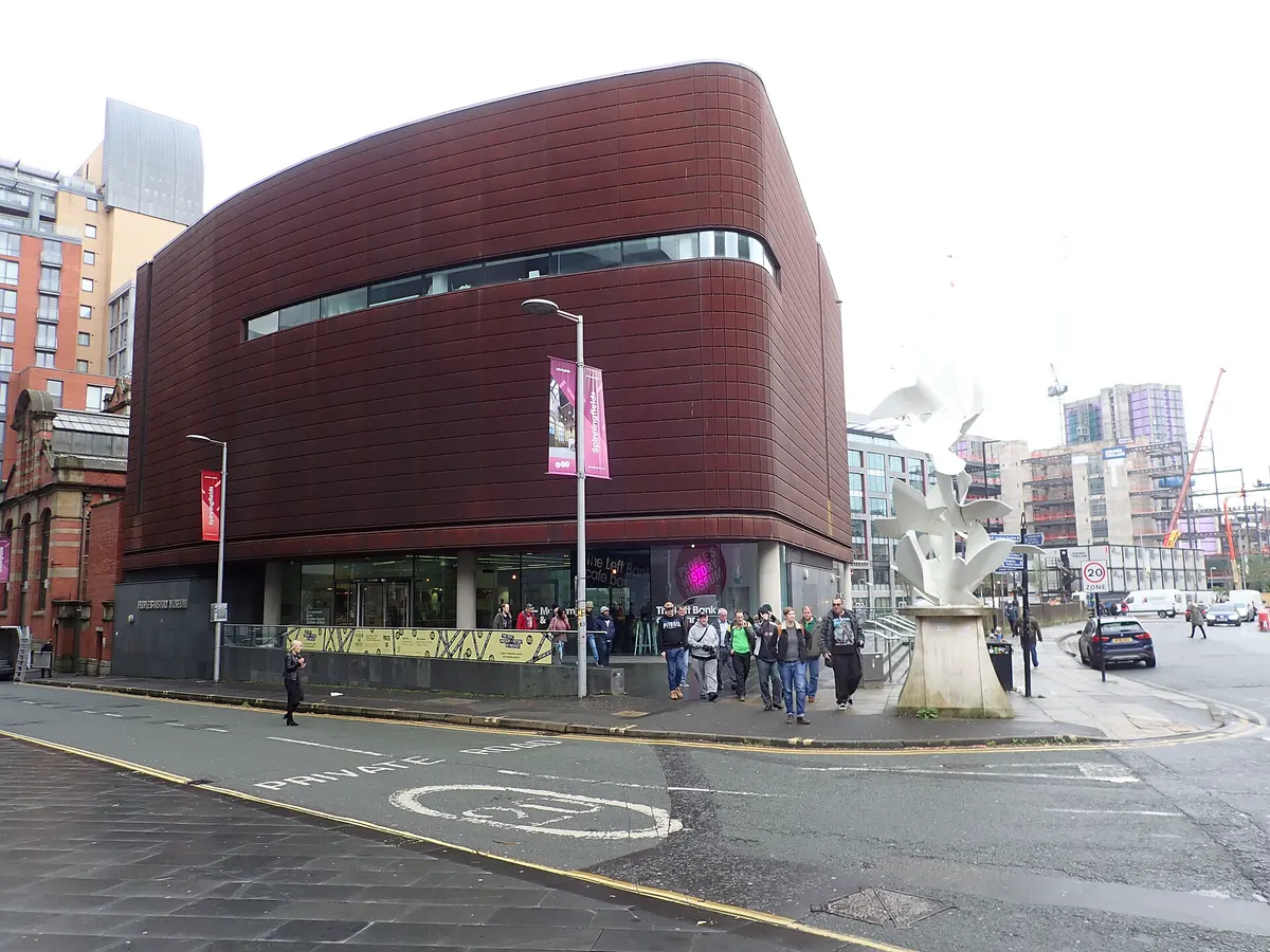 People's History Museum in Spinningfields, Manchester