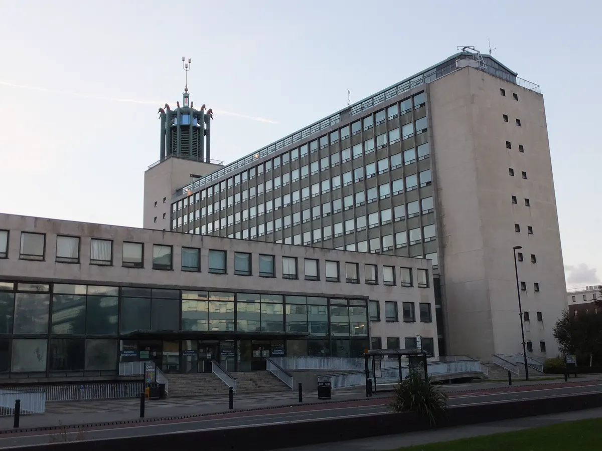 Newcastle Civic Centre on Barras Bridge