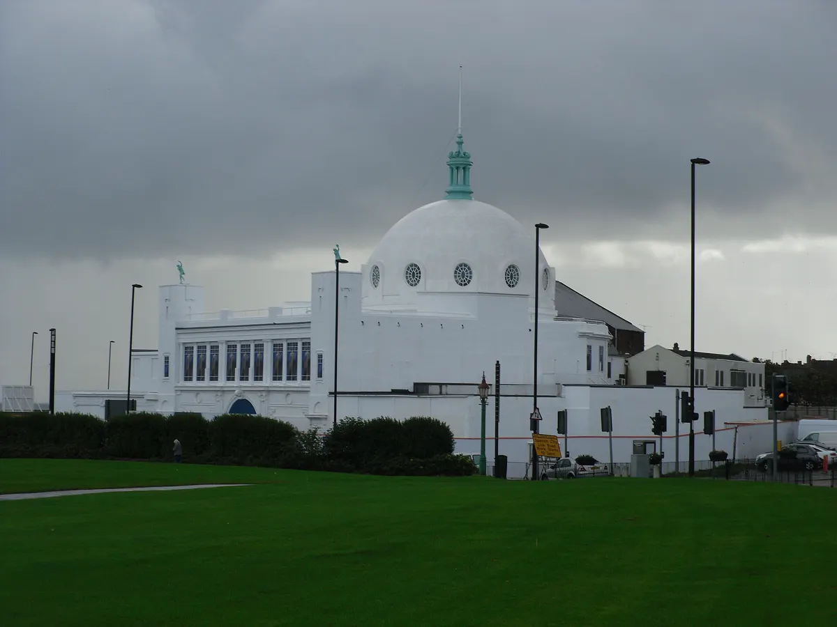 Spanish City on the seafront at Whitley Bay, near Newcastle